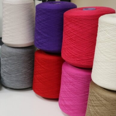 10% KAŠMYRAS, 90% MERINO vilna ultrafine 1