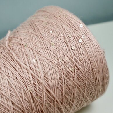 100% MERINO vilna + 3 mm žvyneliai 1