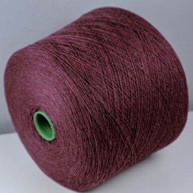 100% MERINO ėriukų vilna  / Kent 118 burgundy